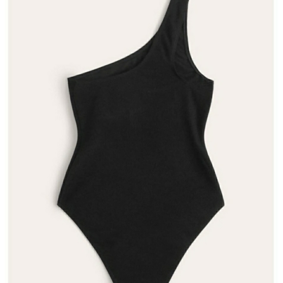 BLACK MONOKINI SUIT - Picture 2 of 4